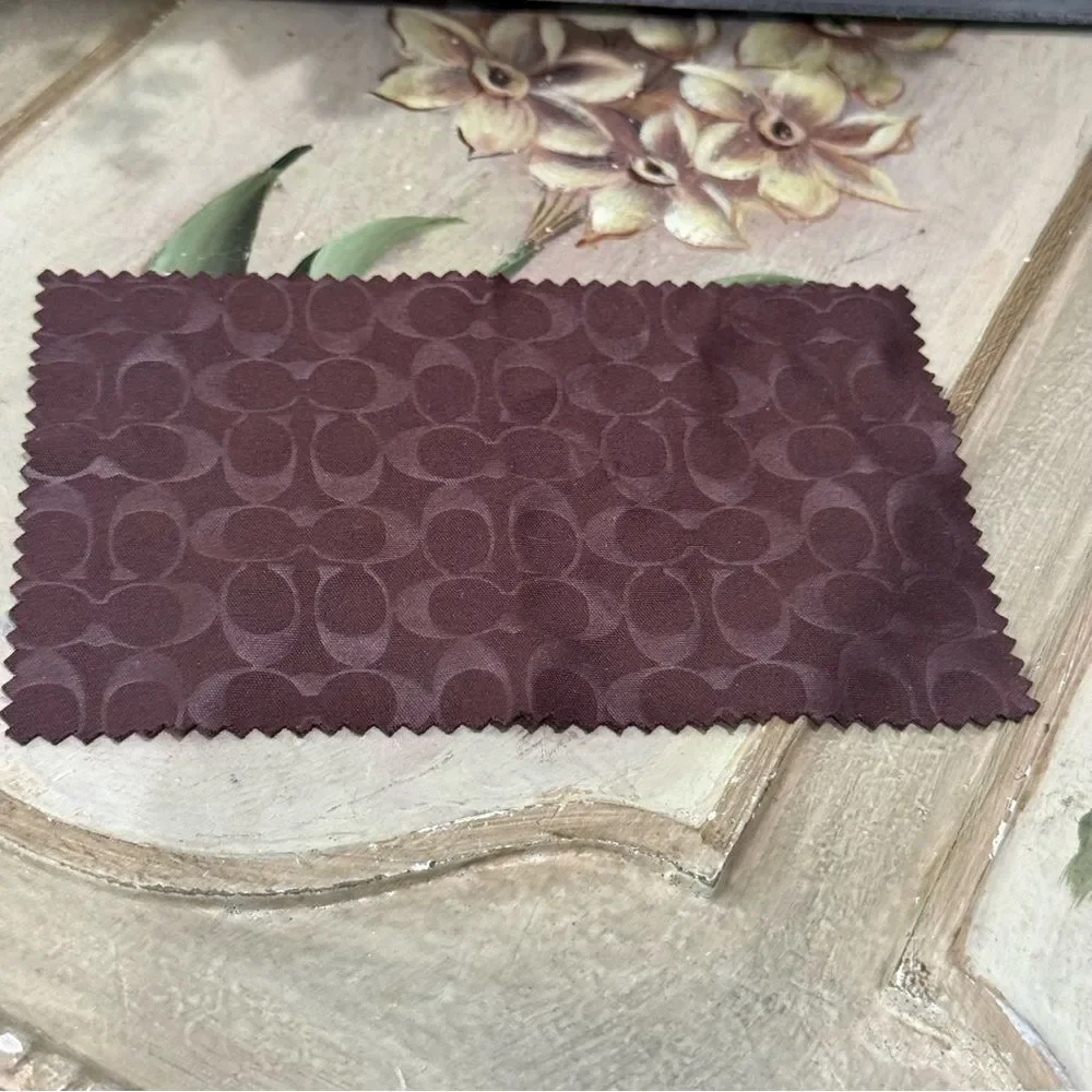 Coach Eyeglasses Sunglasses Hard Shell Case & Cleaning Cloth